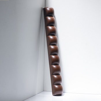 Martellato 70g Bubble Snack Polycarbonate Chocolate Bar Mould